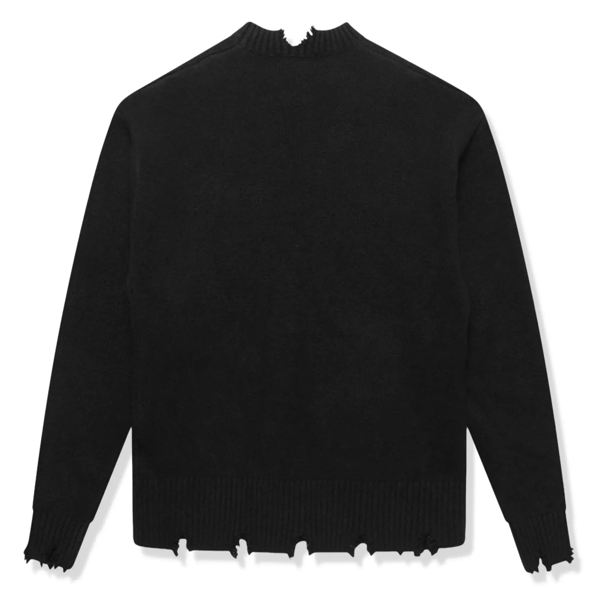 Amicci Almanzo Black Knit Sweatshirt