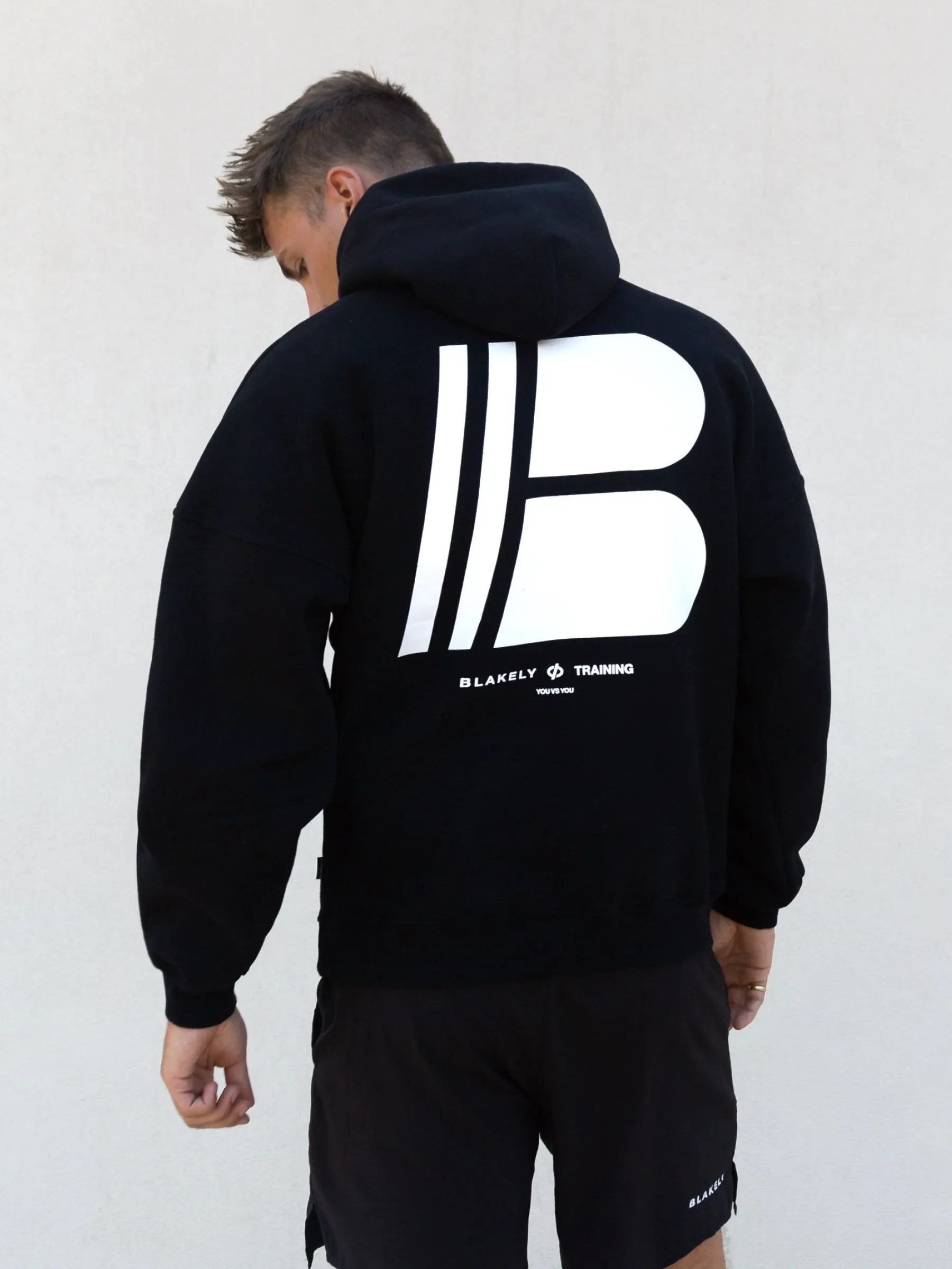 Apex Relaxed Hoodie - Black