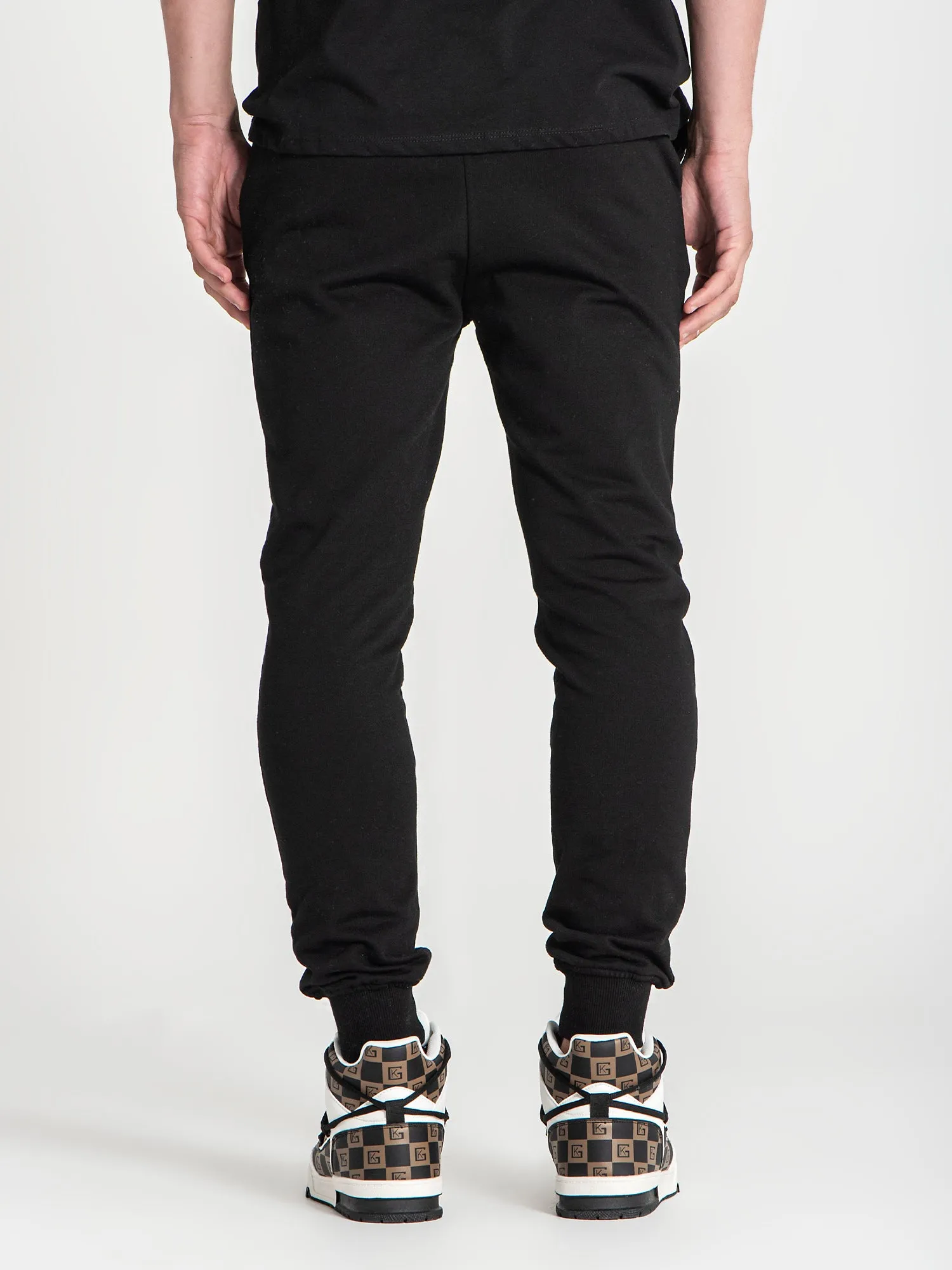 Black Anger Joggers