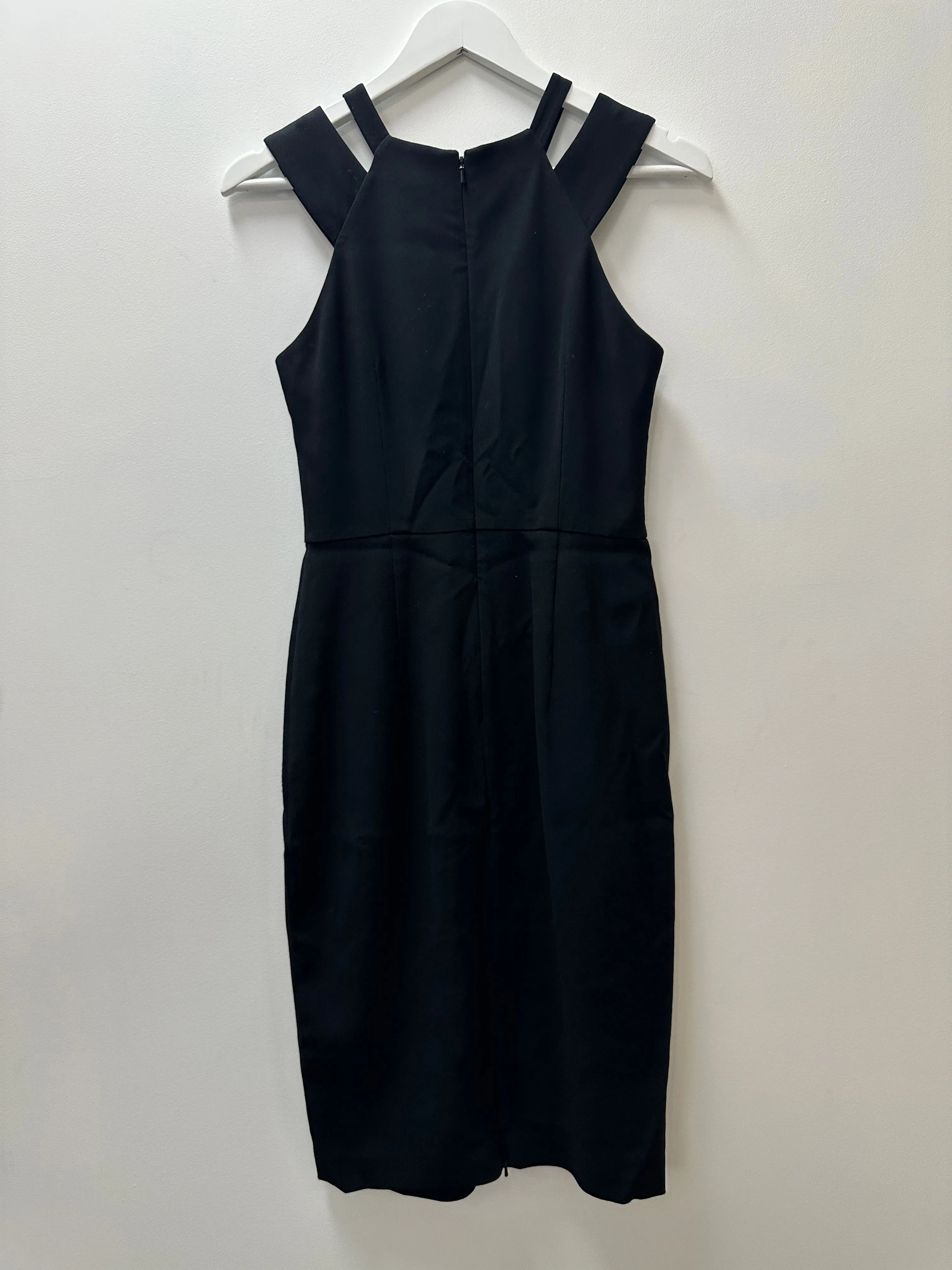 Black Bodycon Viscose Dress