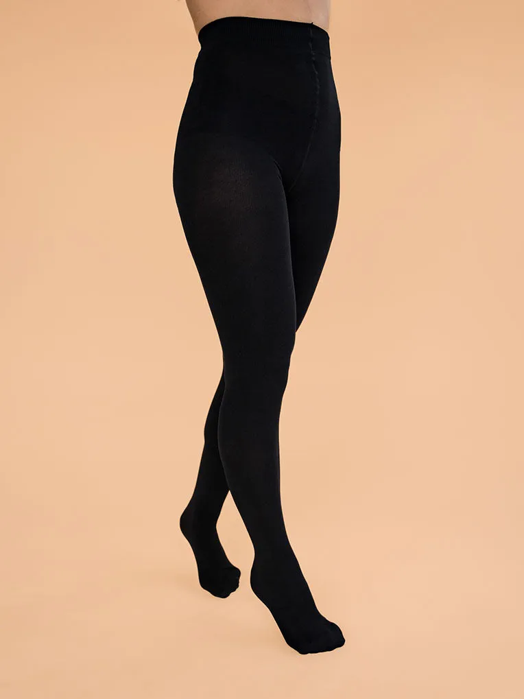 Black Warm Tights 250D