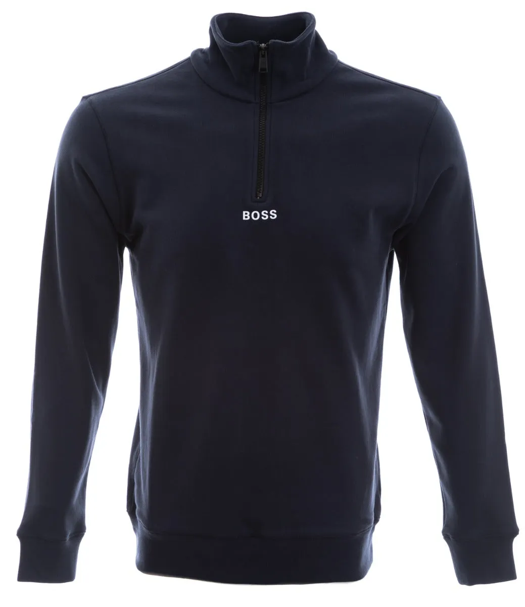 BOSS Zapper 1 Sweatshirt in Dark Blue