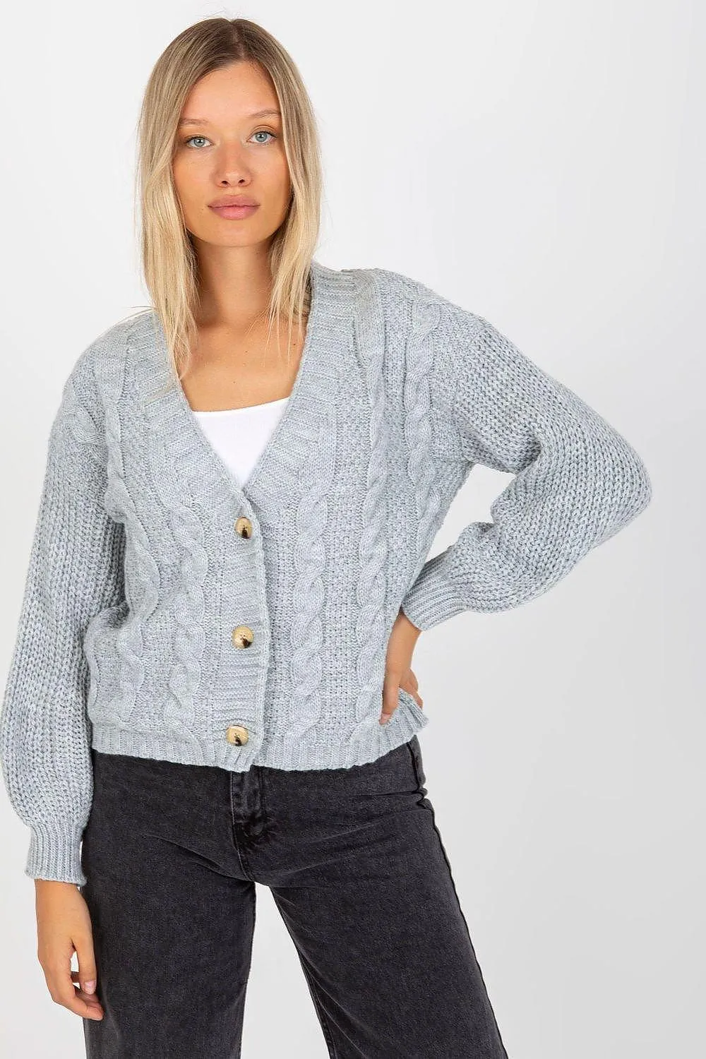 Chic Button-Up Knit Cardigan for Every Occasion