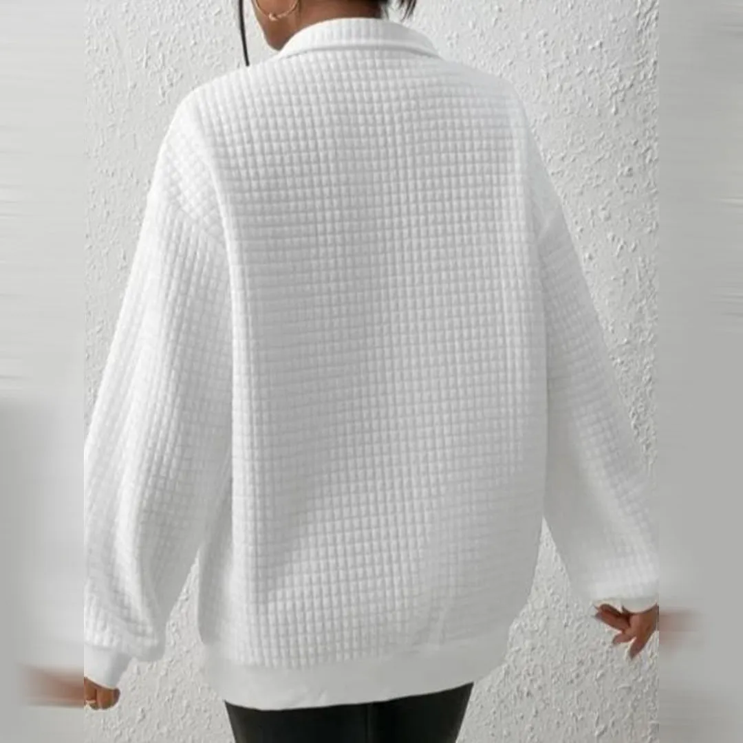 Chic Zippered Sweater - Elevate Your Style !