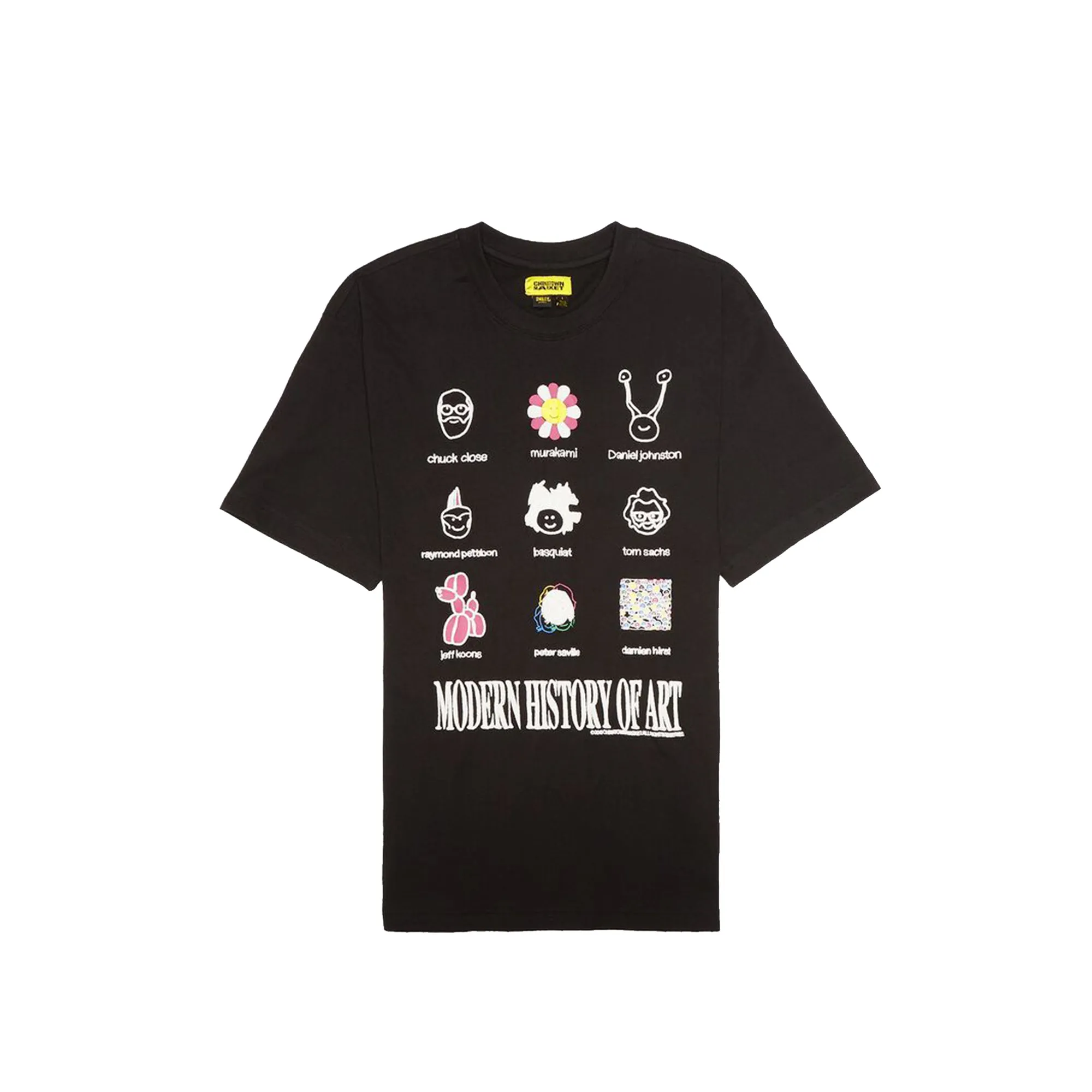 Chinatown Market Modern Art Tee in Black