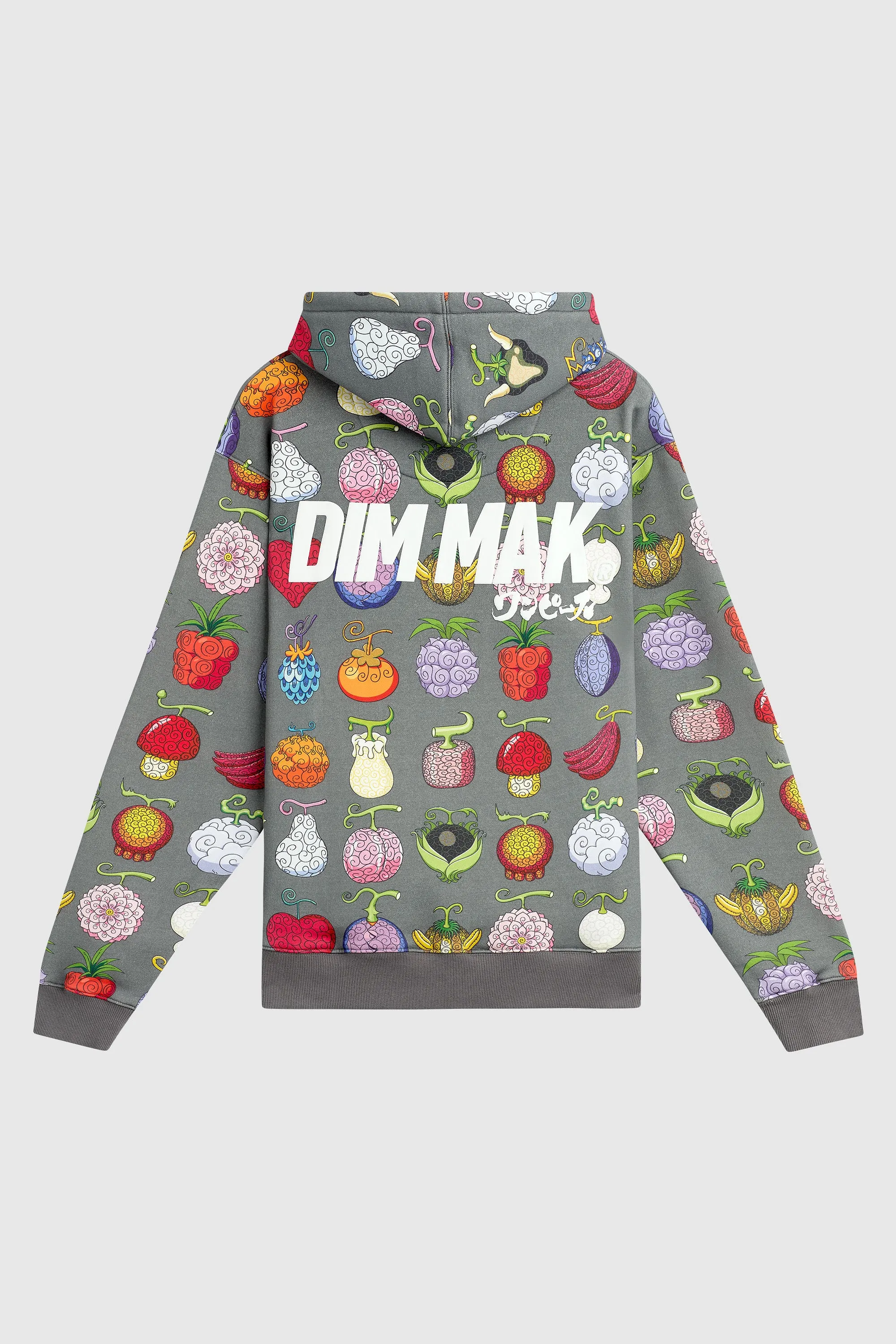 Dim Mak x One Piece - Devil Fruit Hoodie - Charcoal