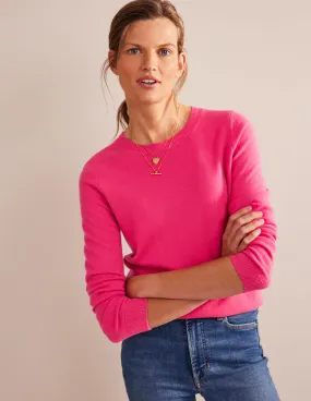 Eva Cashmere Crew Neck Jumper-Jazzy