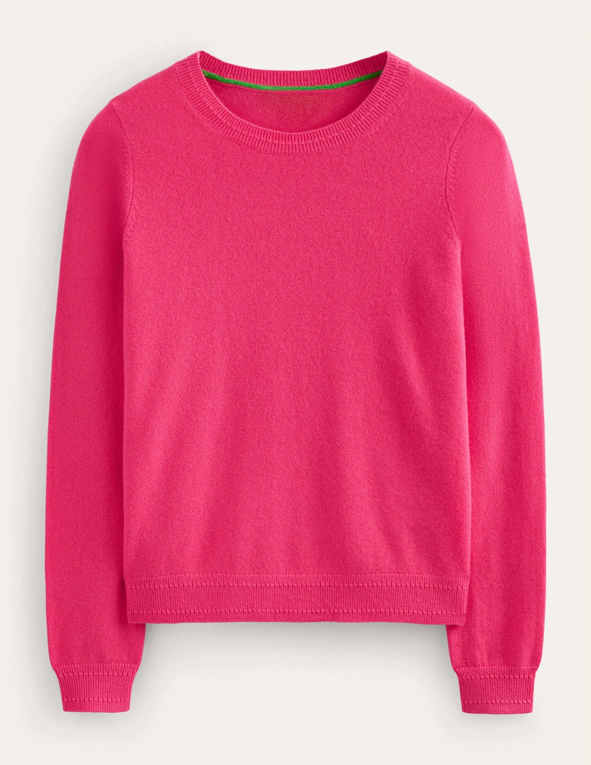 Eva Cashmere Crew Neck Jumper-Jazzy