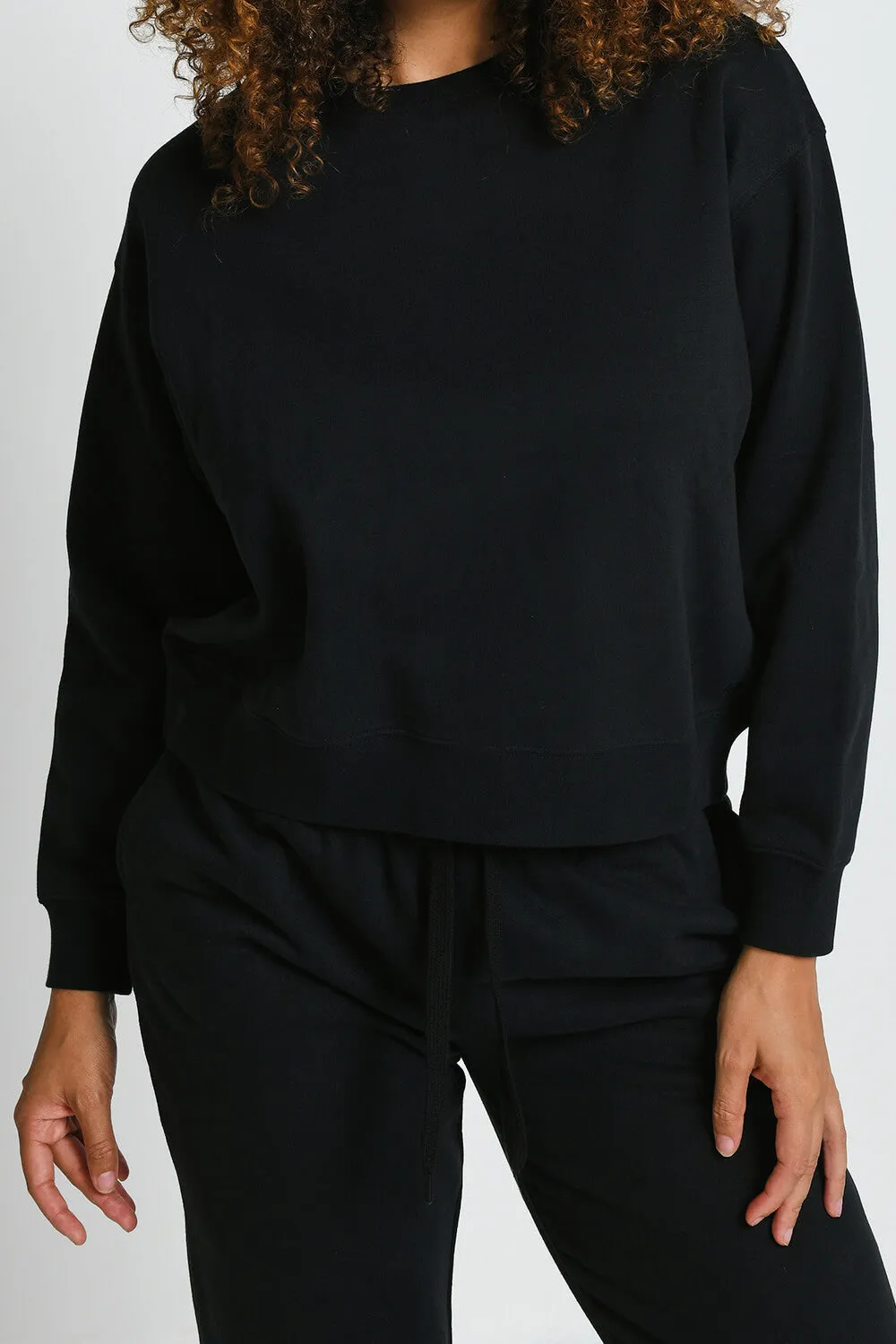 Everyday Comfy Sweatshirt - Black