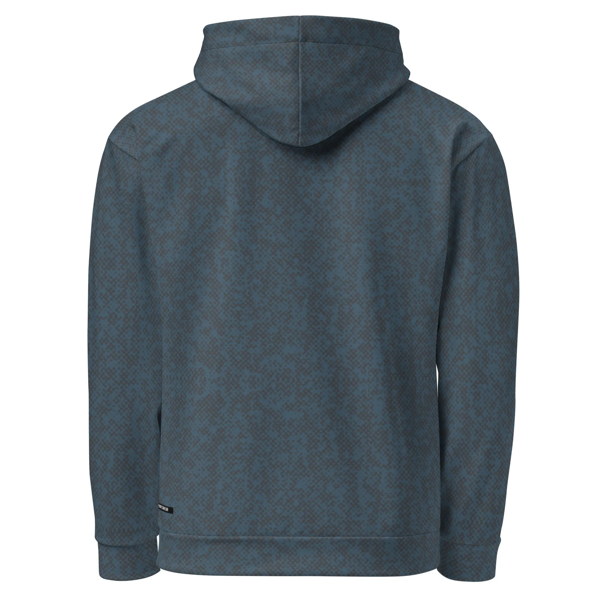 Humble Sportswear™ Pattens Blue Relaxed Fit Hoodie