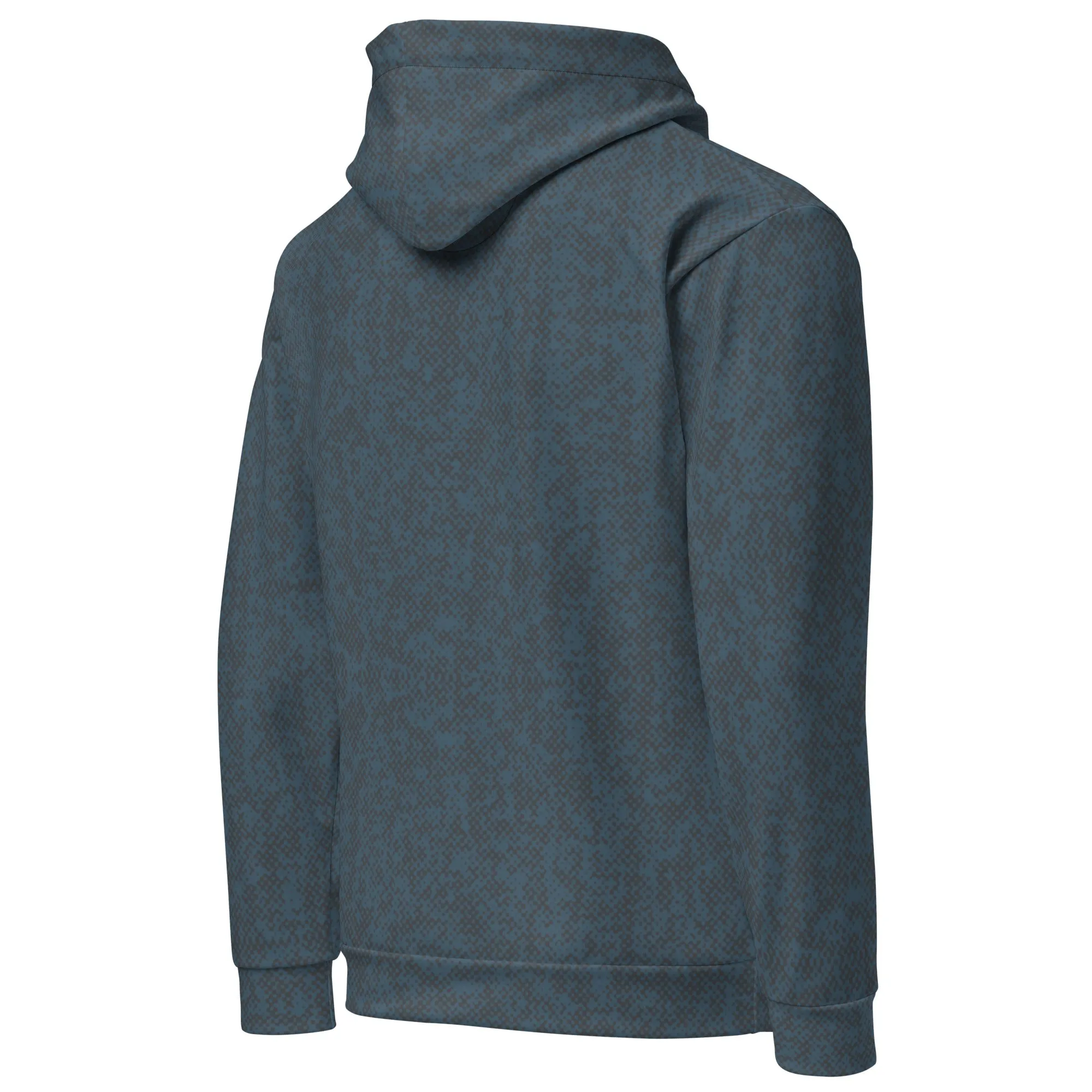 Humble Sportswear™ Pattens Blue Relaxed Fit Hoodie