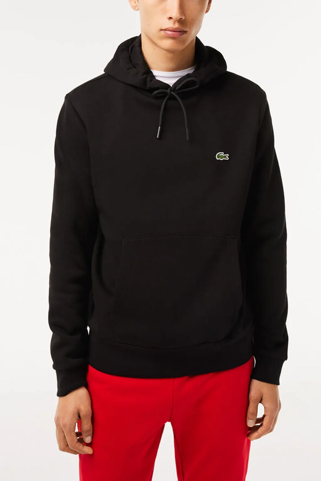 Lacoste - Organic Cotton Hooded Jogger Sweatshirt