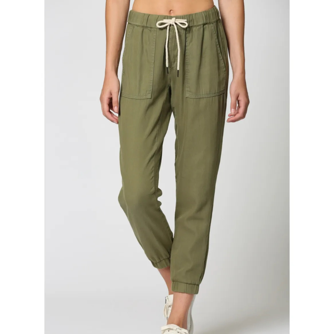 Olive Utility Pocket Joggers