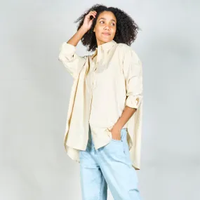 Oversized button-up shirt wholesale