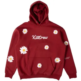 OVERSIZED LUX "DAISY" HOODIE - RED