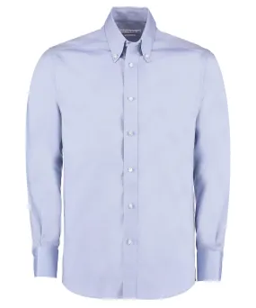 Premium Oxford shirt long-sleeved (tailored fit) | Light Blue*