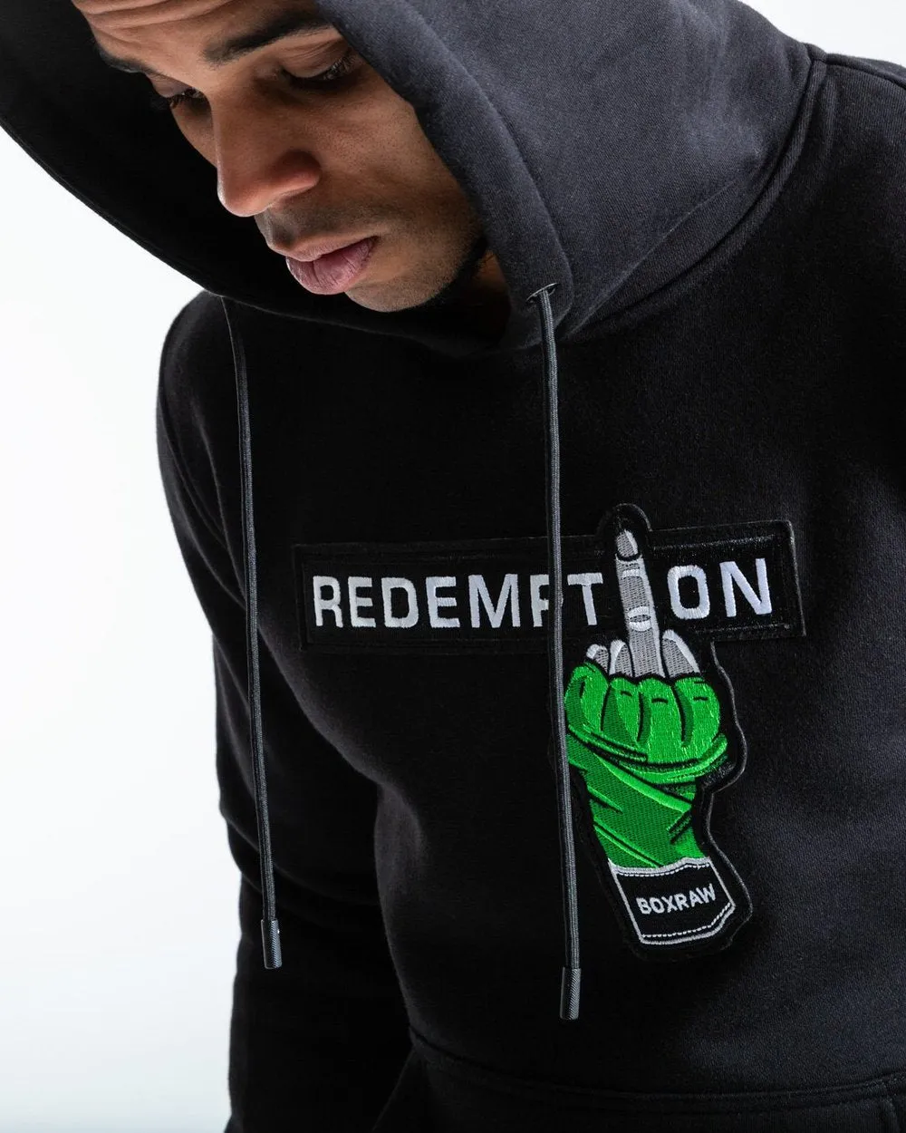 REDEMPTION HOODIE - BLACK