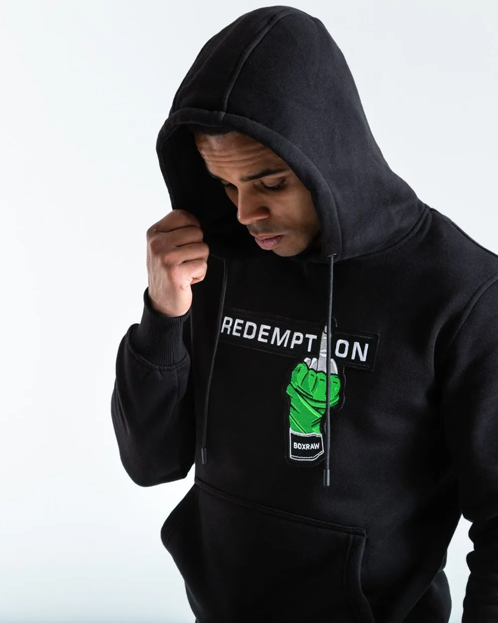 REDEMPTION HOODIE - BLACK