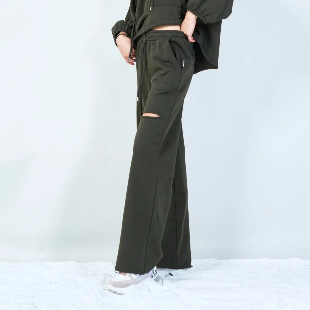 Relaxed-fit drawstring jogger pants wholesale