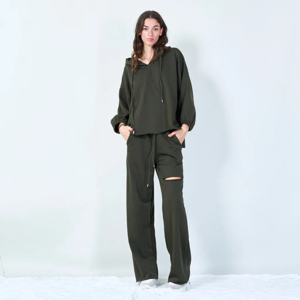 Relaxed-fit drawstring jogger pants wholesale