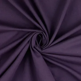 REMNANT 0.43 metre - Essential Chic Deep Purple Cotton Jersey Fabric