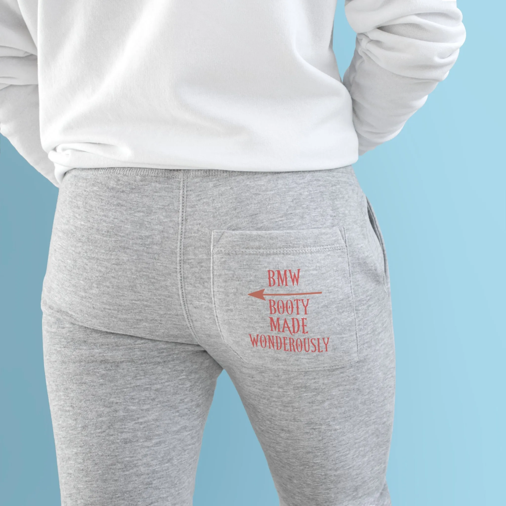 SCBC Unisex "Dat Booty" Fleece Joggers. Joggers, Grey Sweatpants, Casual Wear, Streetwear, Sports Wear. Unisex, Sweatpants, Brand Name.