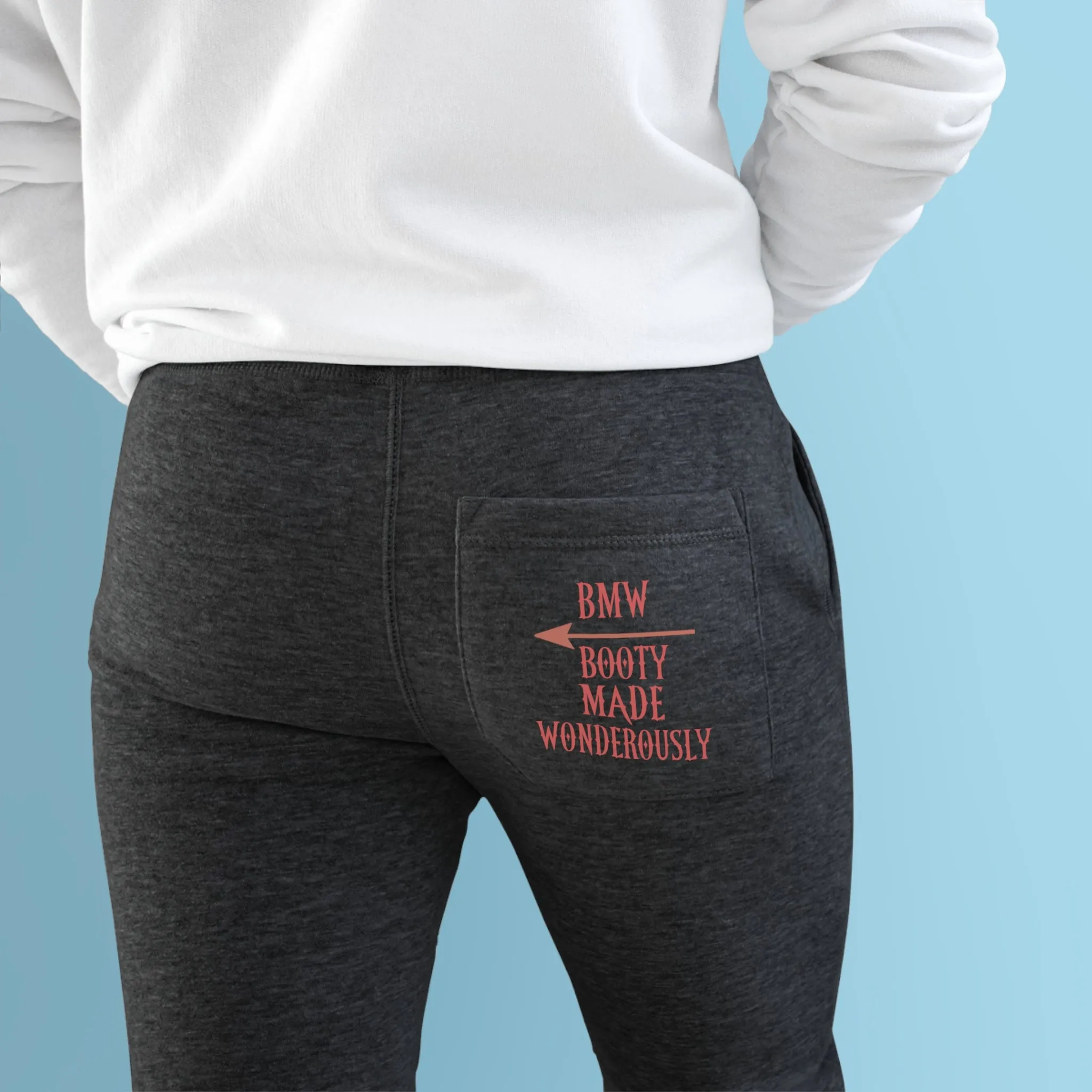 SCBC Unisex "Dat Booty" Fleece Joggers. Joggers, Grey Sweatpants, Casual Wear, Streetwear, Sports Wear. Unisex, Sweatpants, Brand Name.