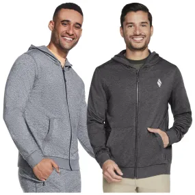 Skechers Mens Skech-Knits Ultra Go Full-Zip Hoodie