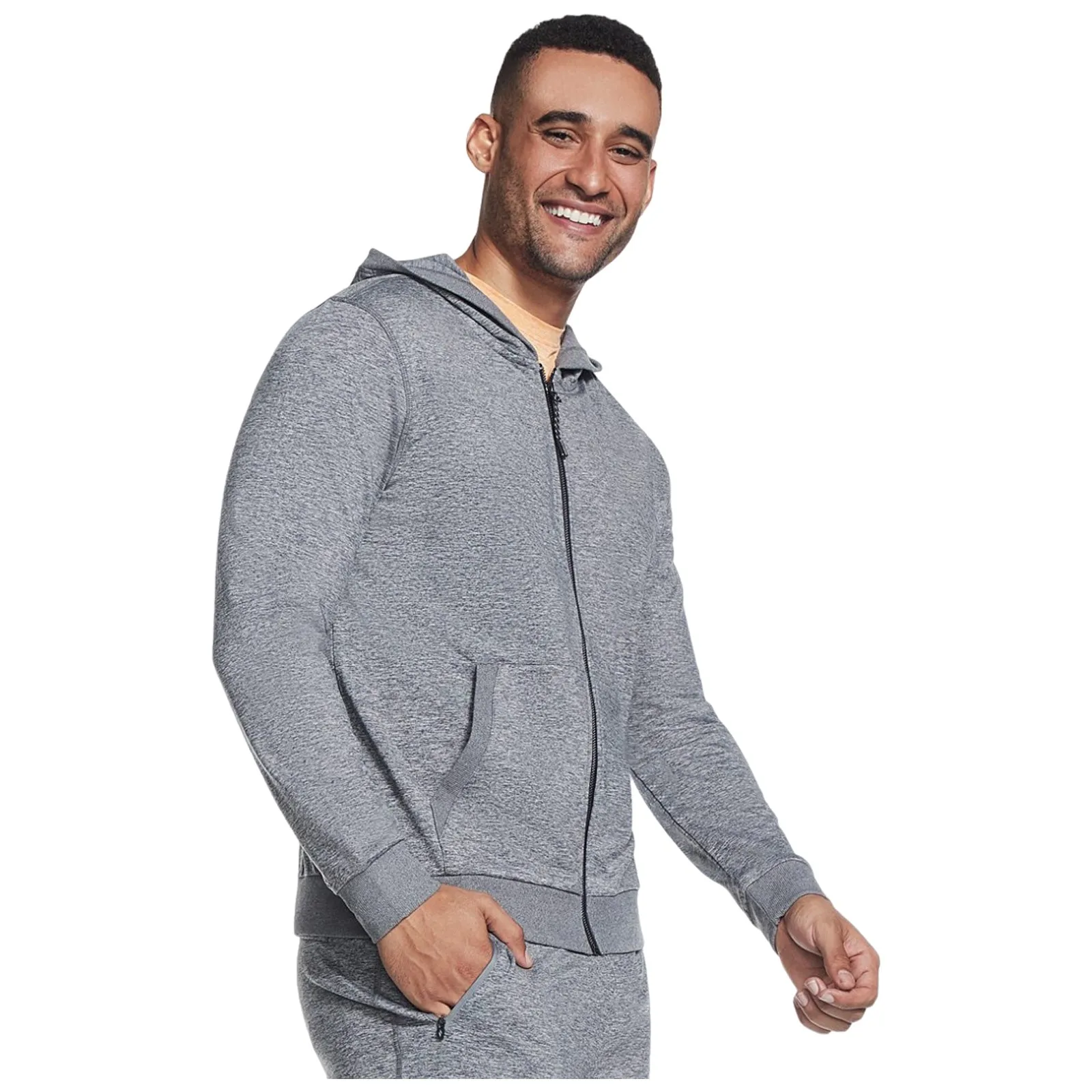 Skechers Mens Skech-Knits Ultra Go Full-Zip Hoodie