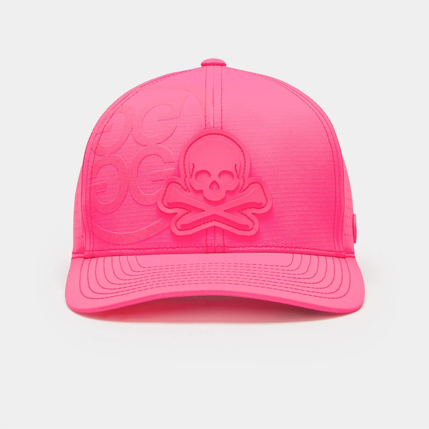 Skull & Tees Featherweight Tech Snapback Cap Pink - AW24