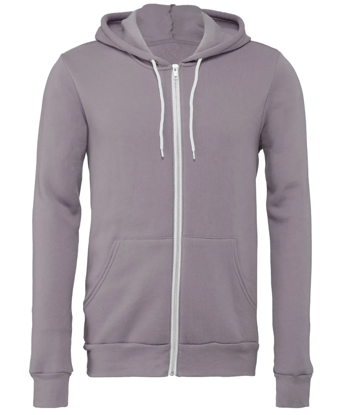 Storm - Unisex polycotton fleece full-zip hoodie