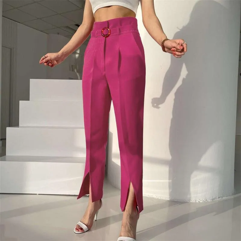 Stylish Front Pleated Women's Pants