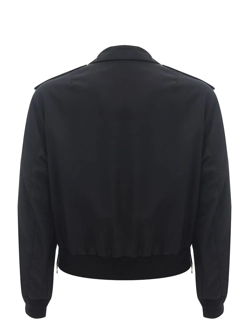 Timeless Black Bomber Jacket