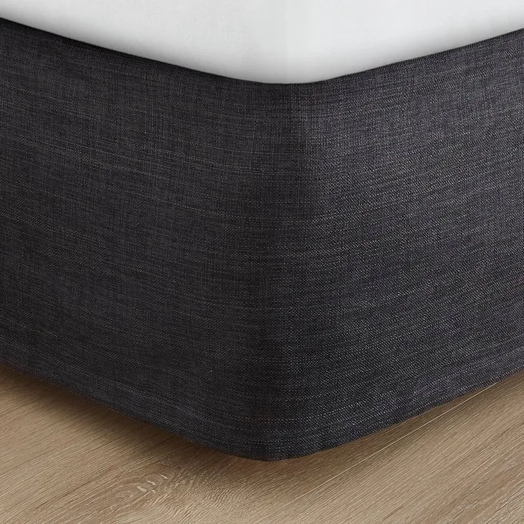 Westbrook Faux Linen Fitted Bed Skirt