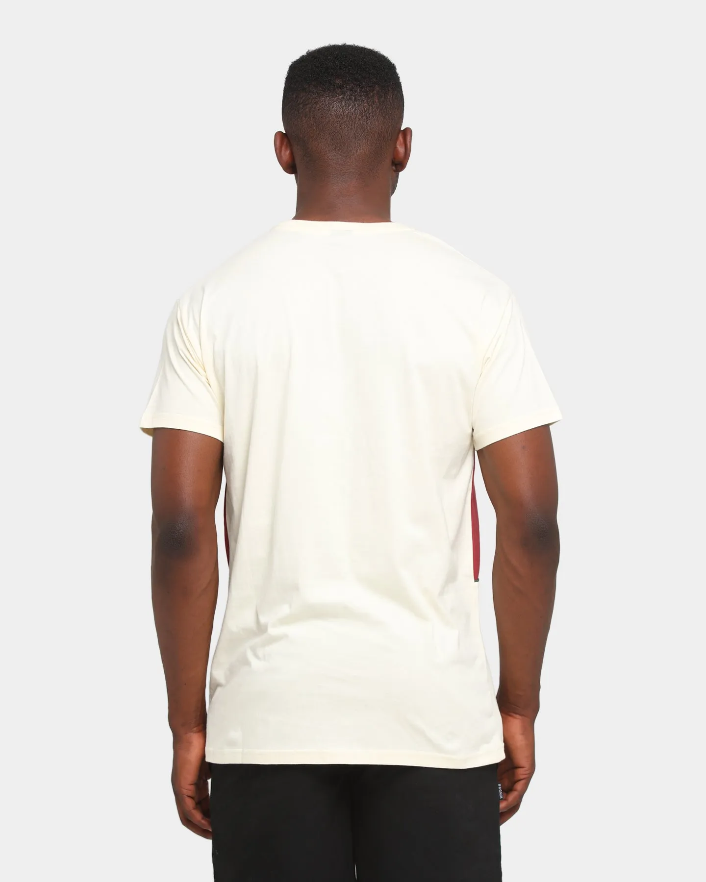 WNDRR Lynch 3 Panel Custom Fit T-Shirt Off White