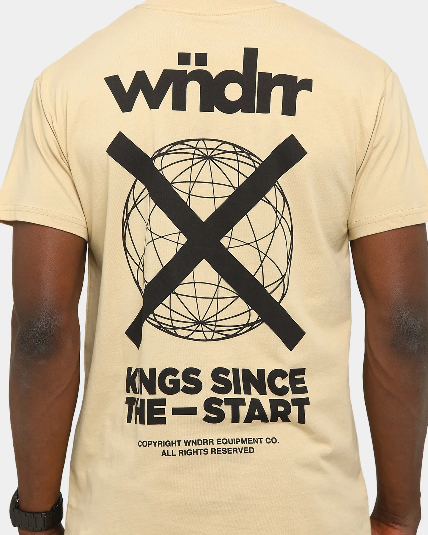 WNDRR Prosper Custom Fit T-Shirt Tan