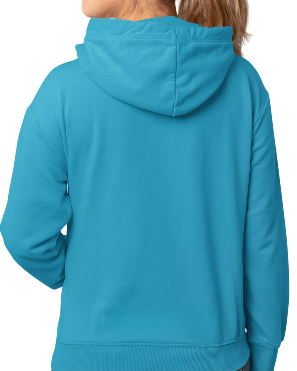 Women's Blue Designer Hoodies Gymate ctr/large