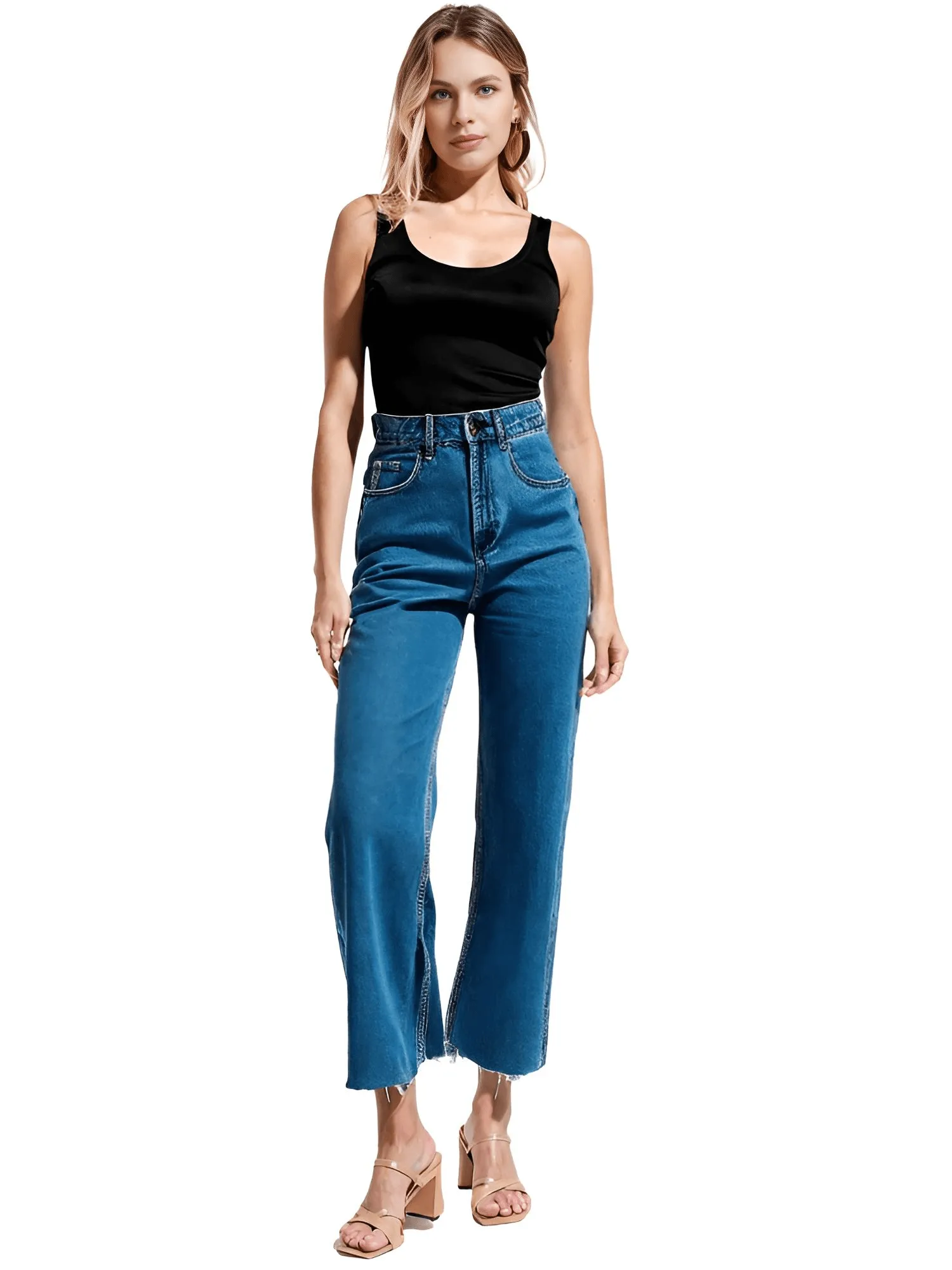 Women's Straight Leg Boyfriend Jeans